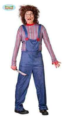 Chucky Killer doll kostuum kind ! verkleedkledij Halloween voor 10 tot 12 jaar Maat 152