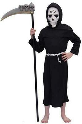 Pietje de Dood kostuum kind verkeedkledij Halloween verkleedpak griezel Pietje de Dood kostuum kind verkeedkledij Halloween verkleedpak griezel