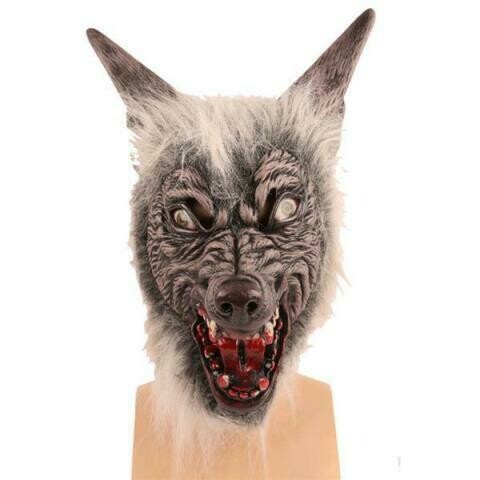 Masker Wolf luxe Weerwolf rubber latex Halloween