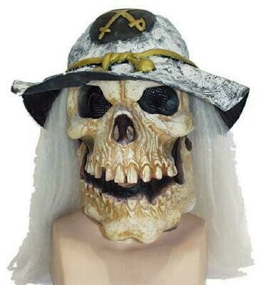 Masker Zombie soldaat skelet doodshoofd rubber latex Halloween