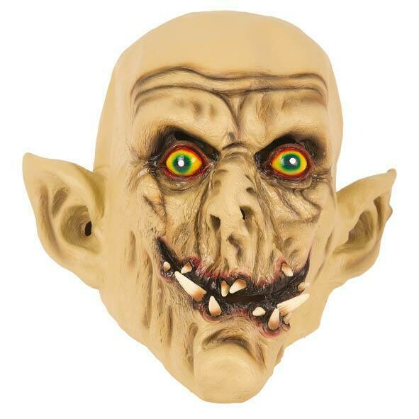 Masker Zombie Ork rubber latex Halloween