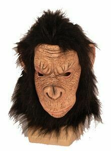 Masker Aap Chimpansee rubber latex apenmasker dieren jungle