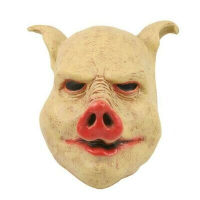 Masker Varken rubber latex dieren Boerderij varkensmasker