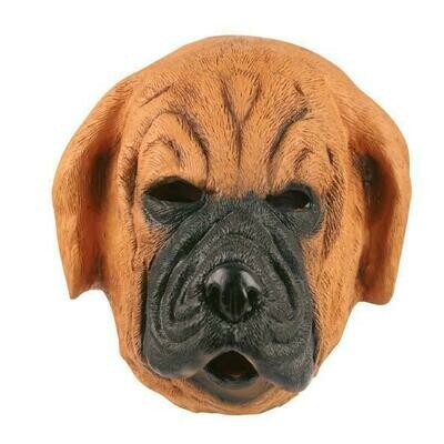Masker Hond Boxer rubber latex dieren