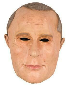 Masker Poetin man blank rubber latex Vladimir Poetin