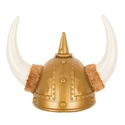 Viking helm volwassenen luxe met bont