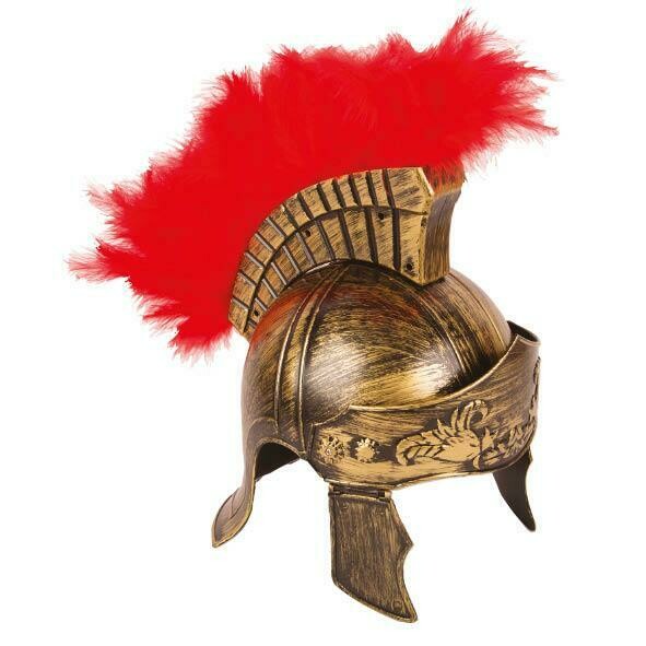Helm Romeinse soldaat LUXE Gladiator