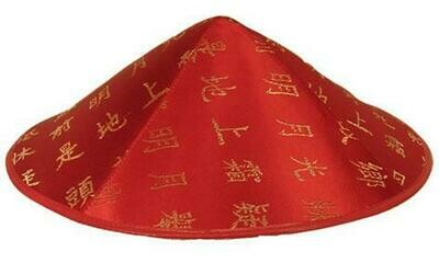 Chinees hoedje dames hoed China rood