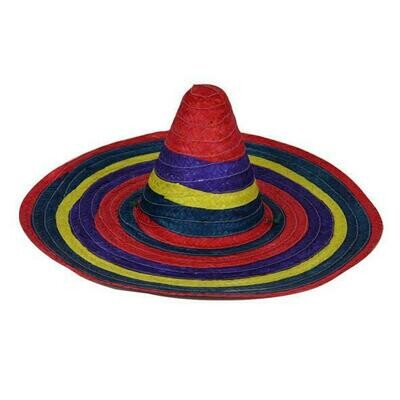 Hoed Mexico Mexicaanse hoed Sombrero Mexicaan in diverse kleuren