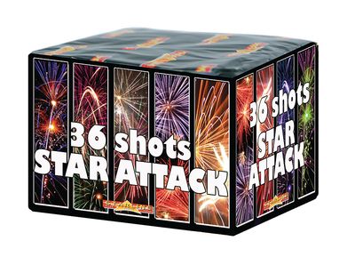 Vuurwerk STAR ATTACK 36 shots