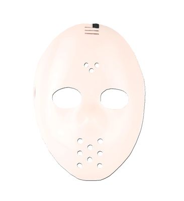 Hockey masker wit