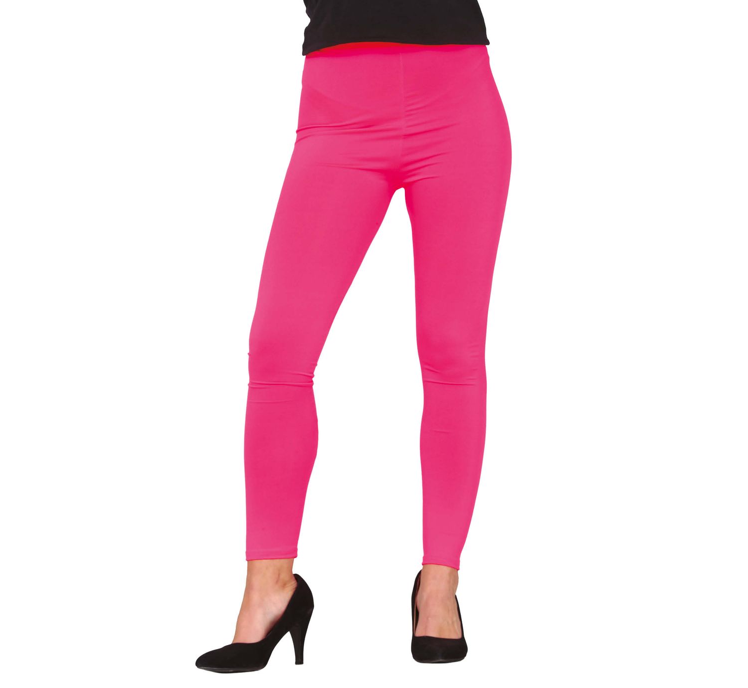 Neon roze legging fluo