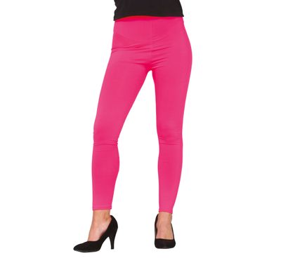 Neon roze legging fluo