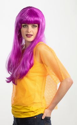 T-shirt net ORANJE fluo neon