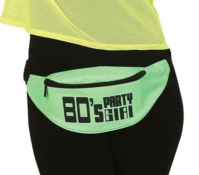 Heuptasje Neon groen fluo , handig voor op feestjes !