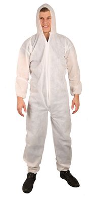 Overall wit schildersoverall