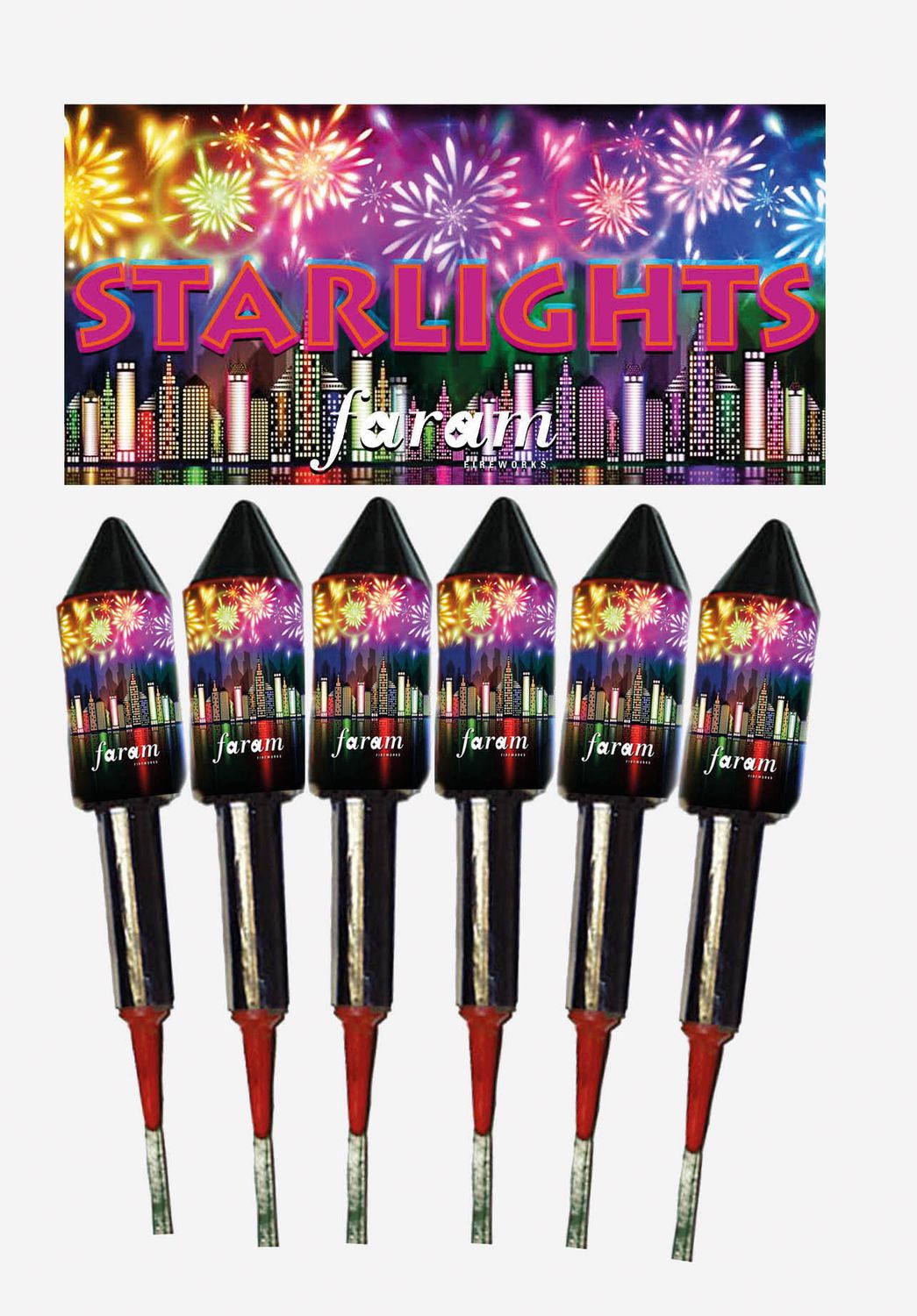 Vuurwerk Starlights