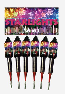 Vuurwerk Starlights Vuurwerk Starlights