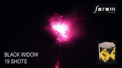 Vuurwerk Black Widow