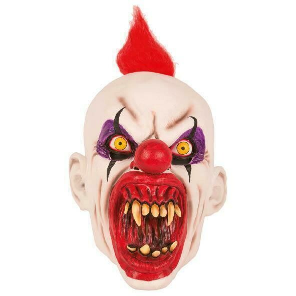 Masker Clown creep scary duivelsclown rubber latex Halloween