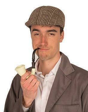 Pet Peaky Blinders bruin geruit oude man Pet Peaky Blinders bruin geruit oude man