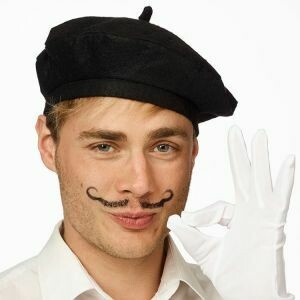 Baret zwart Franse Baret muts schilder kunstenaar