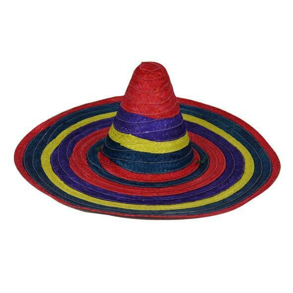 Hoed Mexico Mexicaanse hoed Sombrero Mexicaan in diverse kleuren