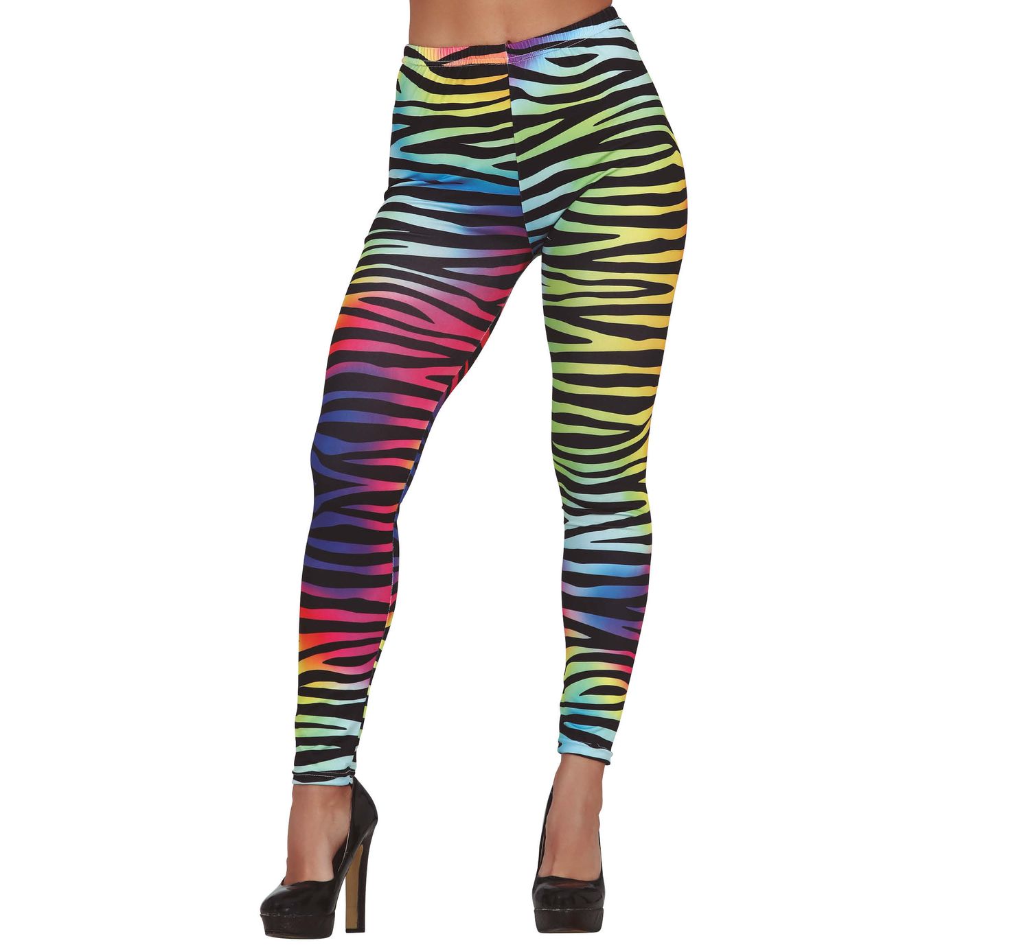 Legging Tijger gestreept fout Kamping Kitsch Maat Large