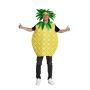 Ananas kostuum eten en drinken geel foute party kamping kitsch