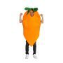 Wortel verkleedkostuum fluo foute party Kamping Kitsch darts