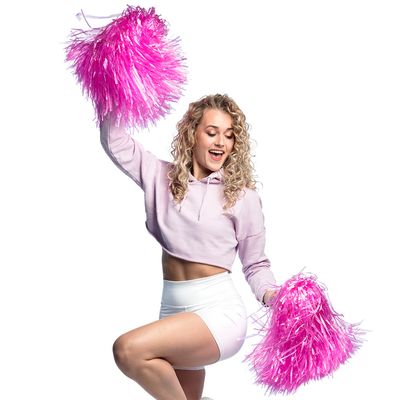 Pompom deluxe roze cheerleader K3