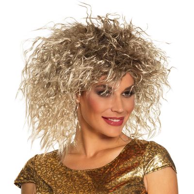 Pruik Tina Turner rock queen eighties '80-ties