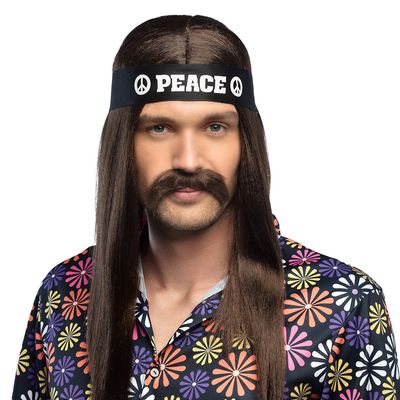 Snor marginaal bruin Hippie Kamping Kitsch mexicaan Mexico Cowboy sixties seventies Snor marginaal bruin Hippie Kamping Kitsch mexicaan Mexico Cowboy sixties seventies
