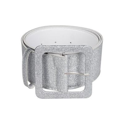 Riem zilver glitter eighties '80 disco saterday night fever