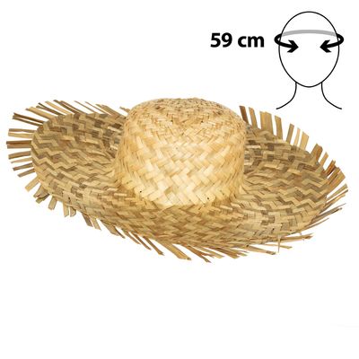 Strohoed Hawaï Tropical summer vibes Toppers Summer is Magic ! hoed tuinman