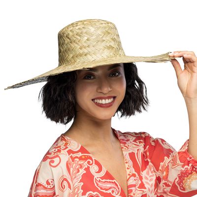 Strohoed Hawaï Tropical summer vibes Toppers Summer is Magic ! hoed tuinman