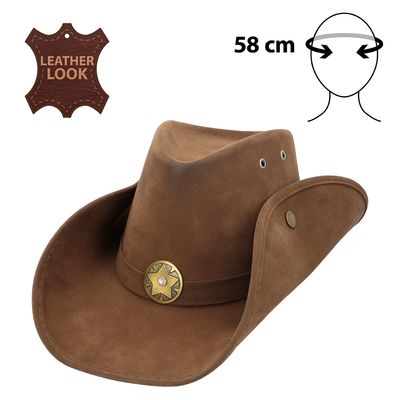 Cowboyhoed bruin Nevada hoed cowboy cowgirl