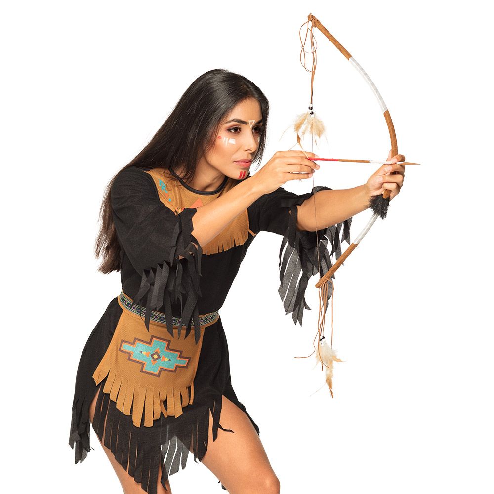 Pijl en boog indianen western country Squaw indiaan boogschieten deluxe Pijl en boog indianen western country Squaw indiaan boogschieten deluxe