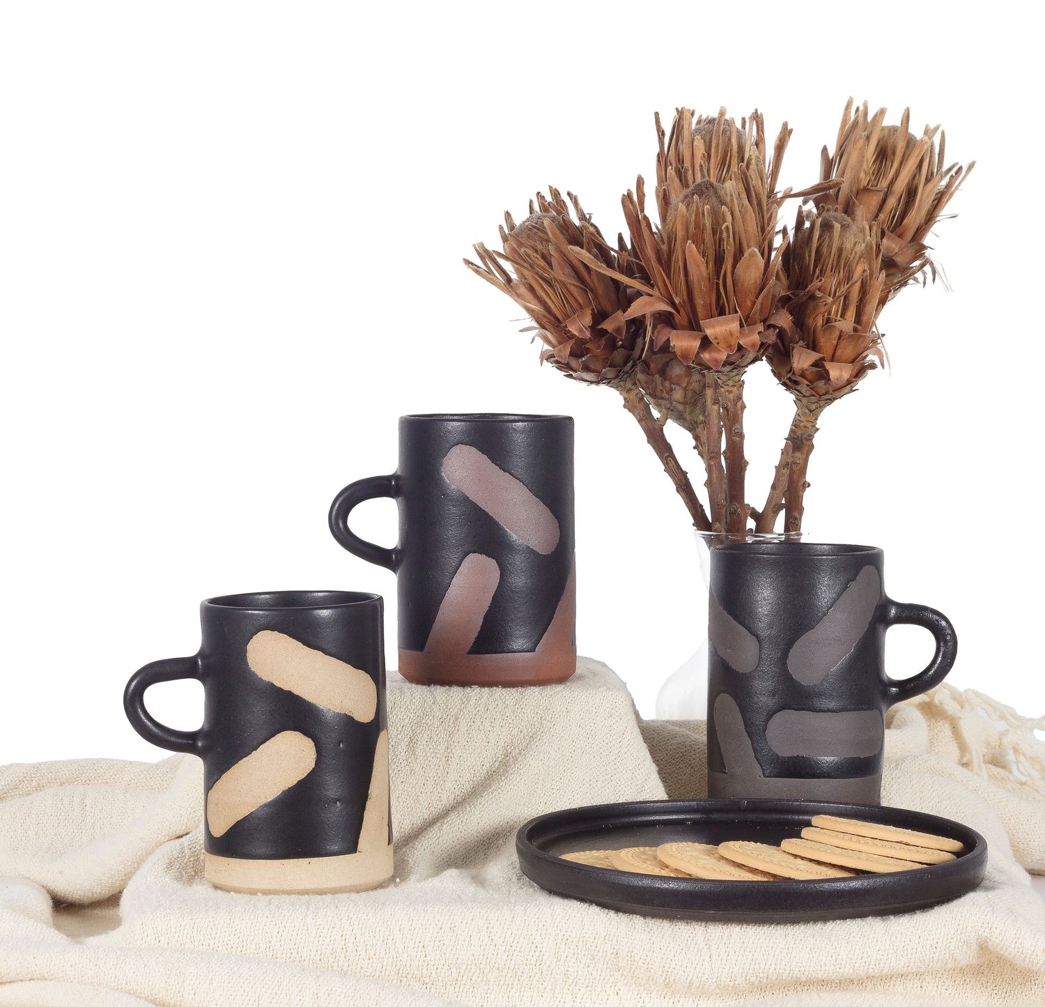 Cup - Straight - Stripes - Lg