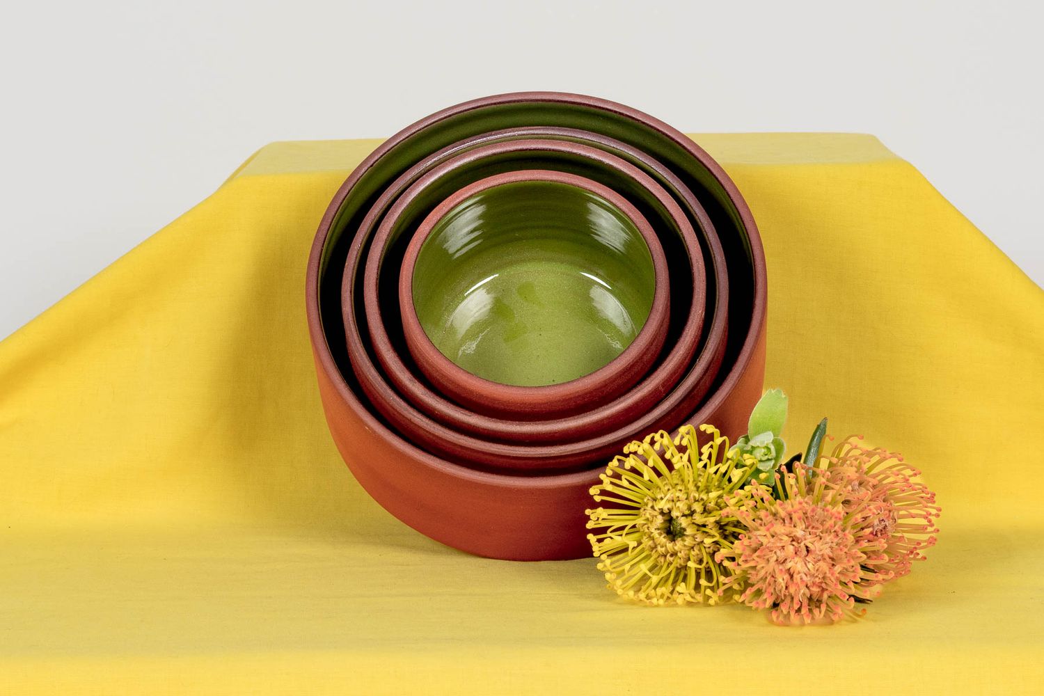Set - Bowls - Straight Side (4 Bowls) - Bright