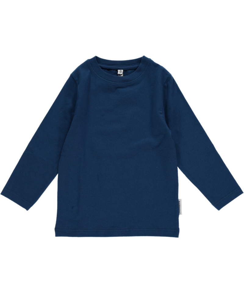 Maxomorra Shirt LS Basic Dark Blue *AKTION*