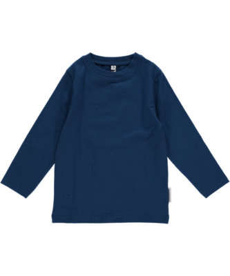 Maxomorra Shirt LS Basic Dark Blue *AKTION*
