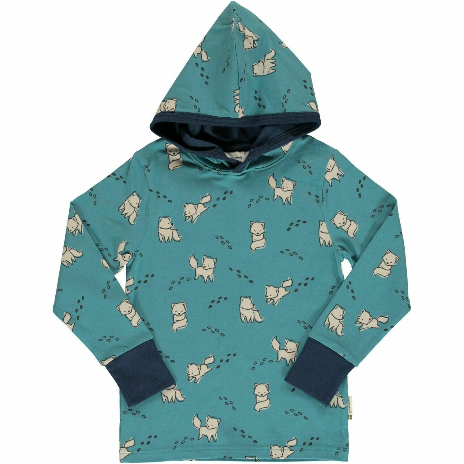 Maxomorra Top LS Hood Arctic Fox *SALE*