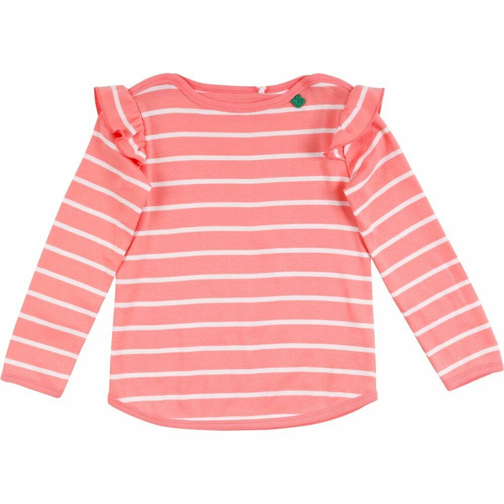 Green Cotton Fred's World Stripe Shirt LS Coral Baby *SALE*