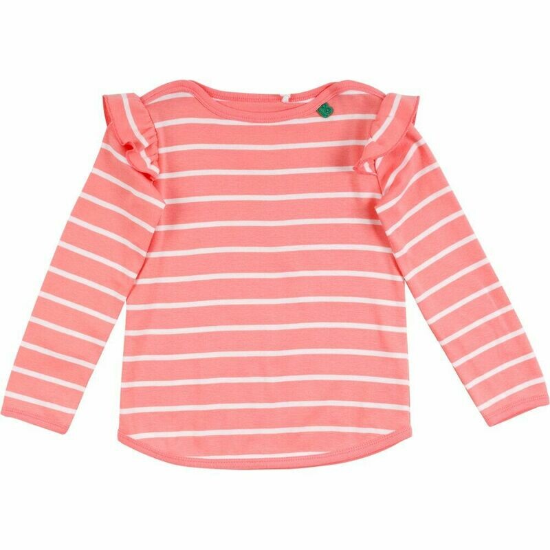 Green Cotton Fred's World Stripe Shirt LS Coral Baby *SALE* Green Cotton Fred's World Stripe Shirt LS Coral Baby *SALE*