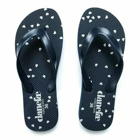 Danefae Flip Flop Navy Confetti