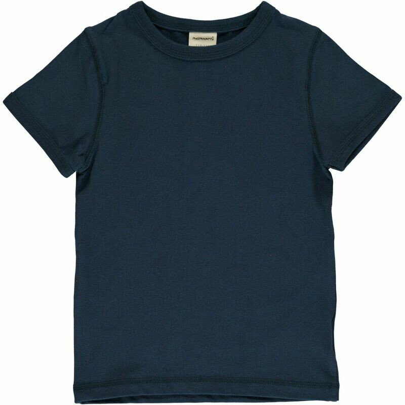 Maxomorra Basic Top SS Solid  Midnight *SALE*