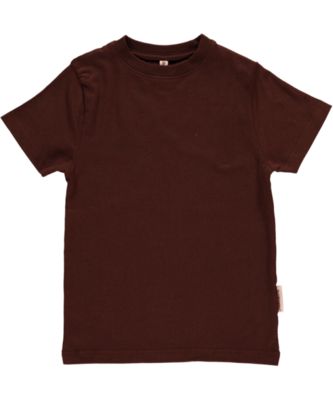 Maxomorra Shirt SS Dark Brown