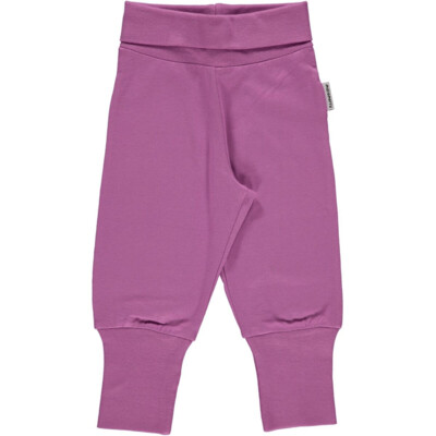 Maxomorra Pants Rib Purple