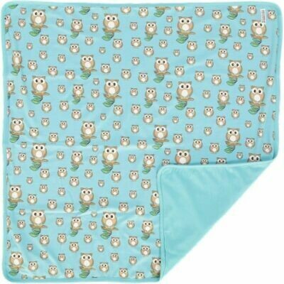 Geggamoja Bamboo Blanket Owl | One Size | Babydecke